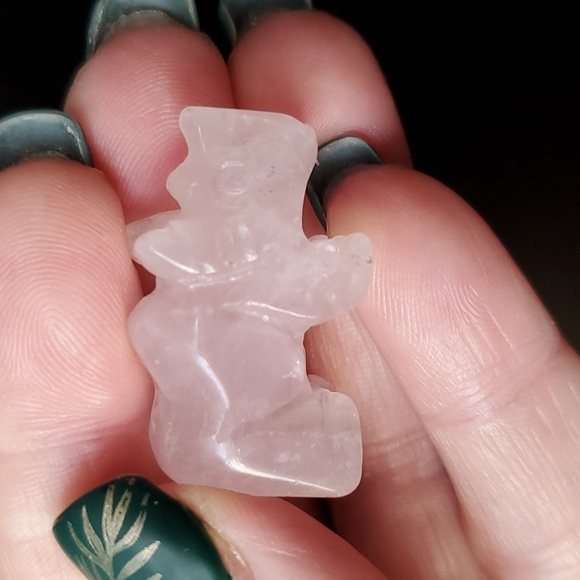 Rose Quartz Rhinoceros 🦏 - Picture 5 of 5